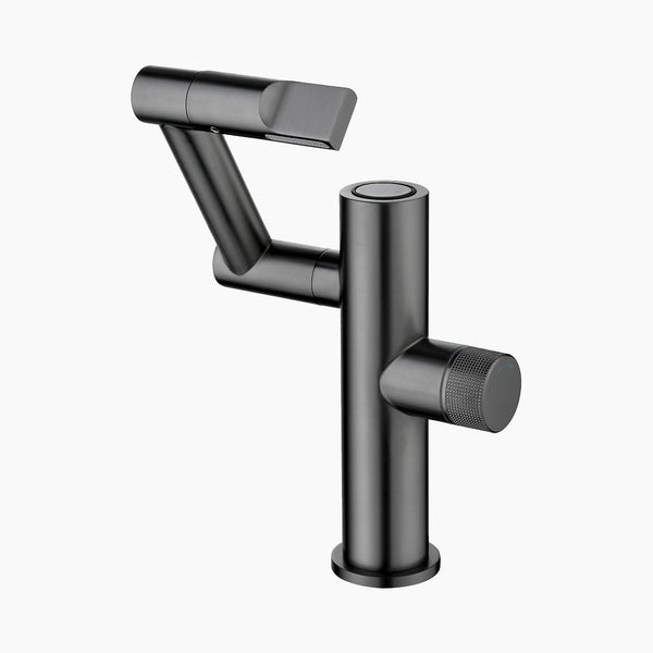 Lefton Single-Hole Smart Bathroom Faucet with Temperature Display-BF2201